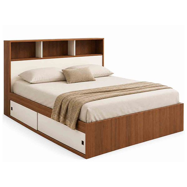 تخت خواب دو نفره باکسدار کوبانا TD3038